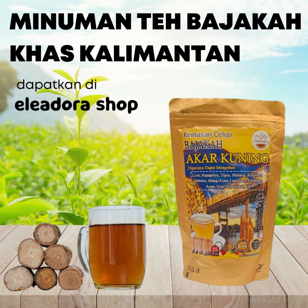 

Kemasan Celup Bajakah Akar Kuning - Bajakah Keluarga Sehat