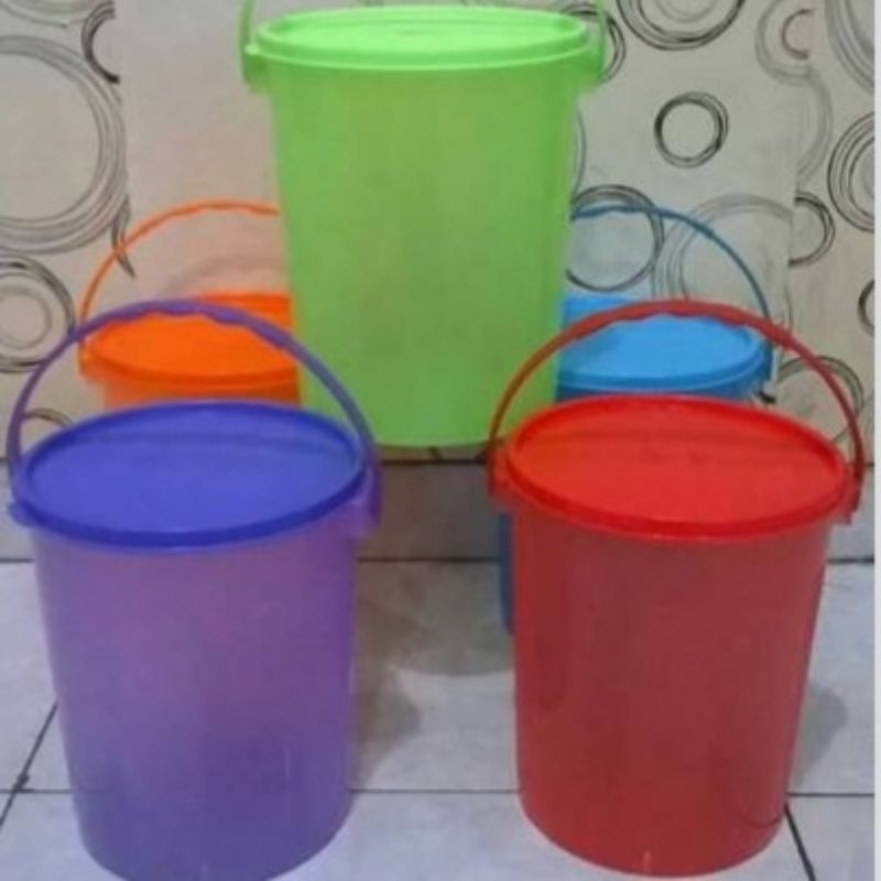 Toples tenteng warna 6 liter/toples kerupuk/toples makanan 6 liter