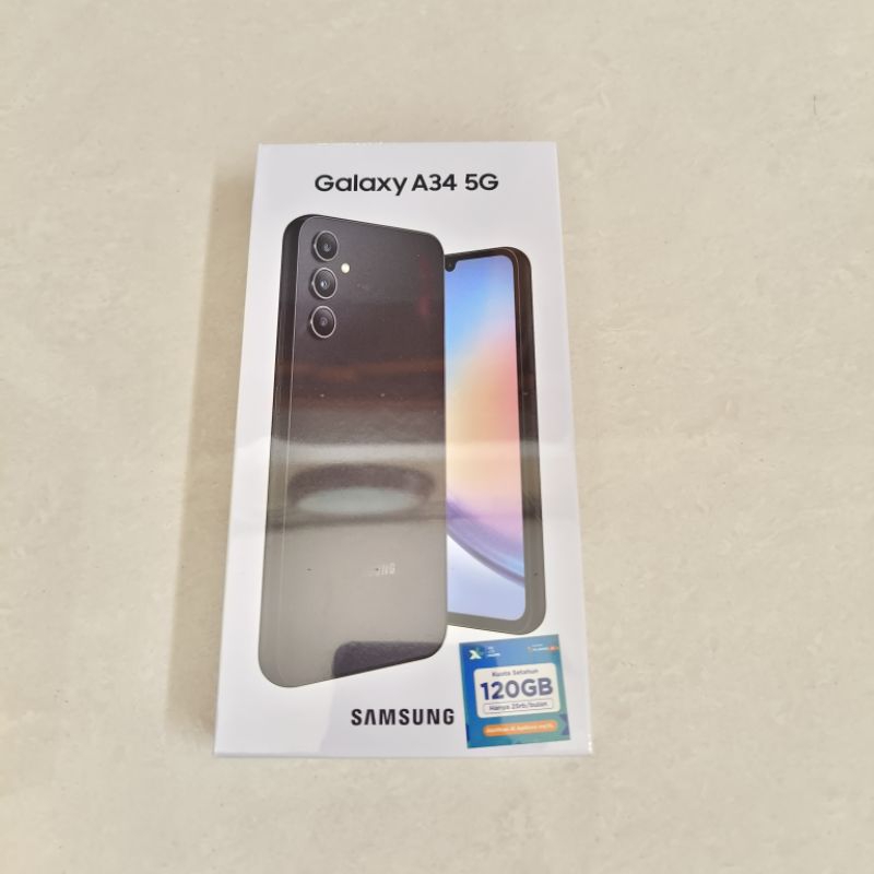 Samsung Galaxy A34 5G 8GB/128GB 8 Gb 128 8/128GB Garansi Resmi SEIN