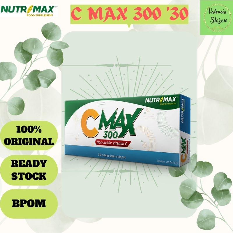 Nutrimax CMAX 300mg 30 tablet