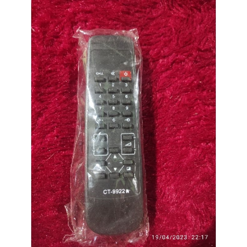 Remote tv toshiba 9922