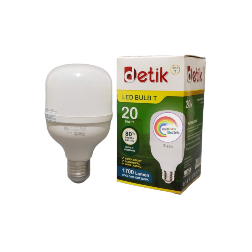 DETIK Lampu LED Bulb T Capsule 5 Watt, 10 Watt, 15 Watt, 20 Watt, 30 Watt