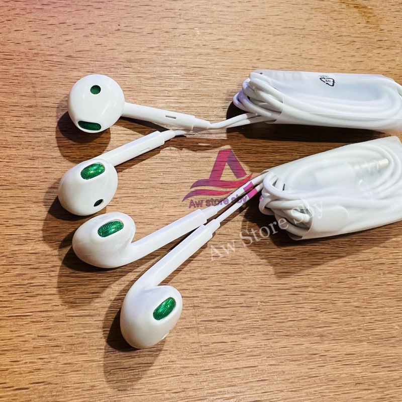 Earphone oppo HD Microphone Audio Bass Stereo Headset Oppo A5/A9/A52/A92/A33/A53/A54/A15/A16/A17/A96/Reno 2/2F/3/4/4F/5/5F/6