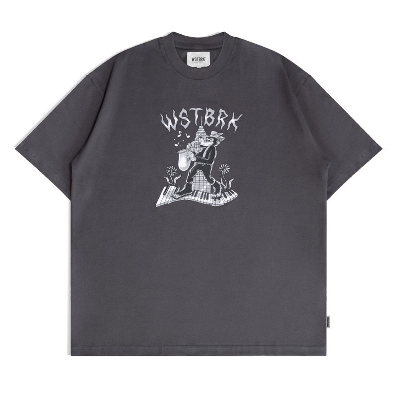 WSTBRK - HODGES / TShirt Dark Grey - westbrookoriginals