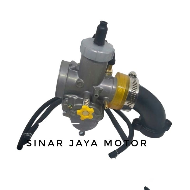 karburator karbu pe + intek miring manipol karburator pe intek intake 24 26 28