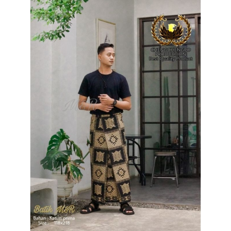 Sarung Batik Pria / Sarung Batik Santri / Sarung Batik Dewasa