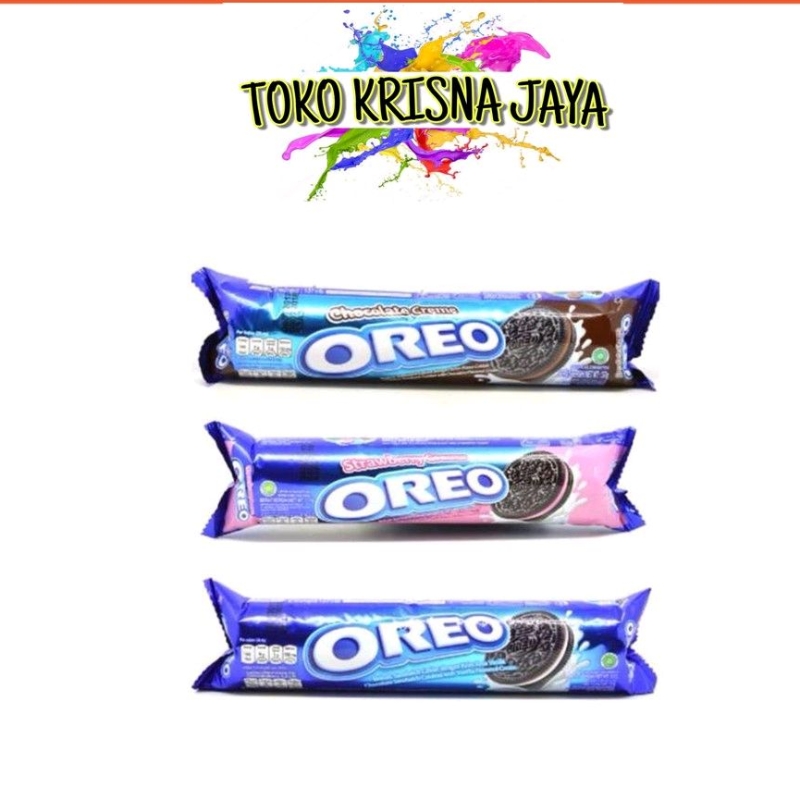 

OREO SANDWICH ROLL NETTO 123.5 GR VARIAN CHOCOLATE | VANILLA | STRAWBERRY | PEANUT BUTTER