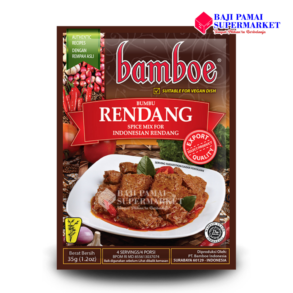 

Bamboe Bumbu Rendang 35gr