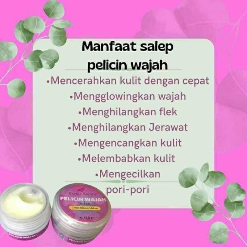 Paket usaha salep pelicin wajah by Barbie beuty produk ori 100%