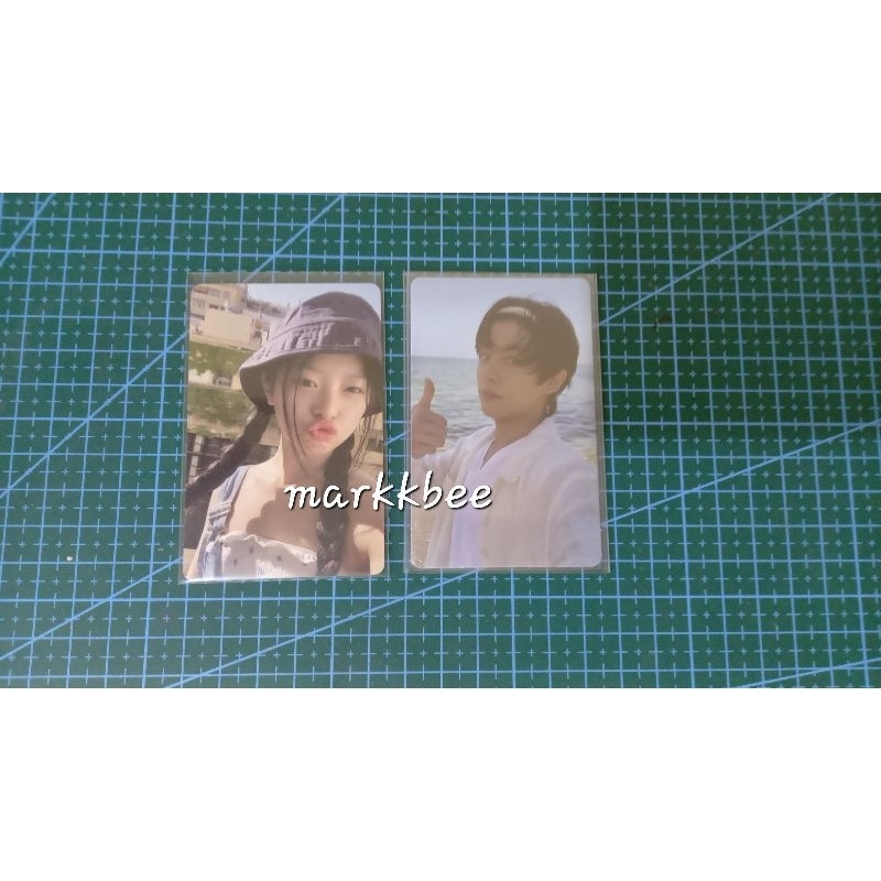 [take all only] hanni newjeans bucket hat noot noot bh bluebook