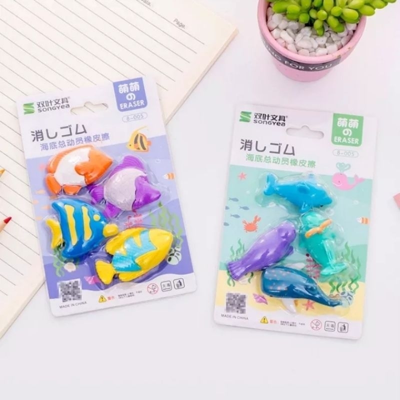 

PENGHAPUS PENSIL 3D MOTIF CUTE BINATANG
