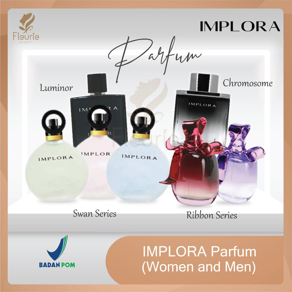 Implora Parfum Angsa / Pita / Luminor Man / Chromosome Man Original BPOM
