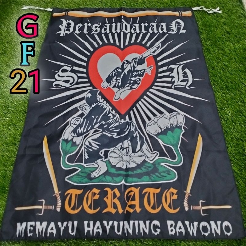 Bendera full printing PERSAUDARAAN SETIA HATI TERATE