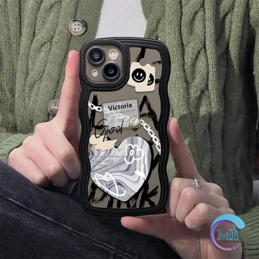 SS814 SOFTCASE TPU FASHION LOVE GRAFITI FOR IPHONE 6 7 8 6+ 7+ 8+ X XS XR XS MAX 11 12 13 14 PRO MAX MB4668