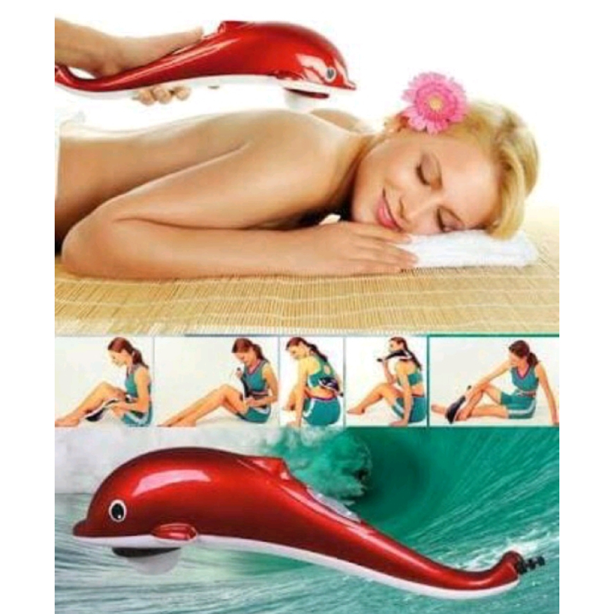 Masasge Body dolphin Electrik Alat Pijat Getar