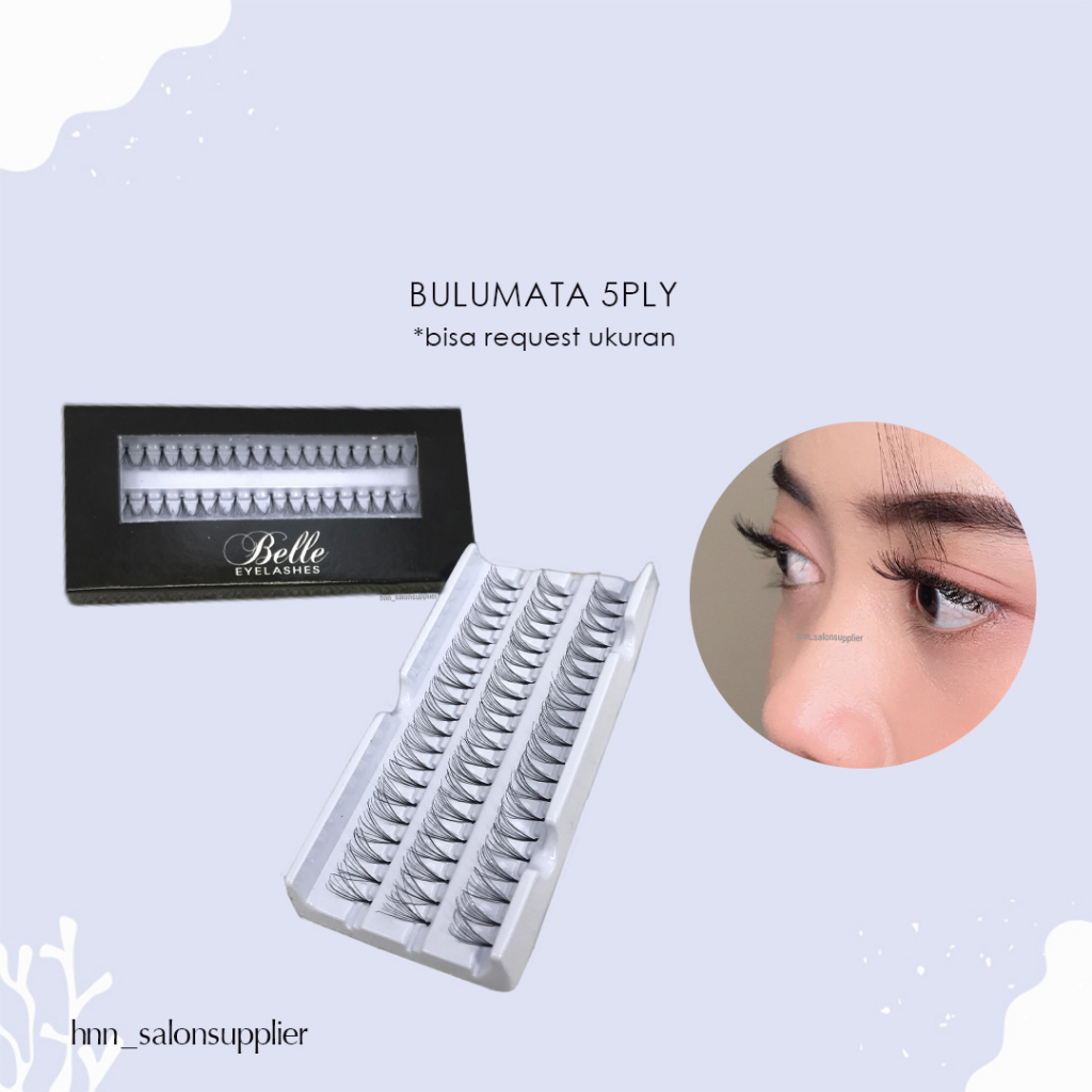 Eyelash Extension Paket Bulu Mata Tanam Plus Remover Pembersih Lem Bulumata