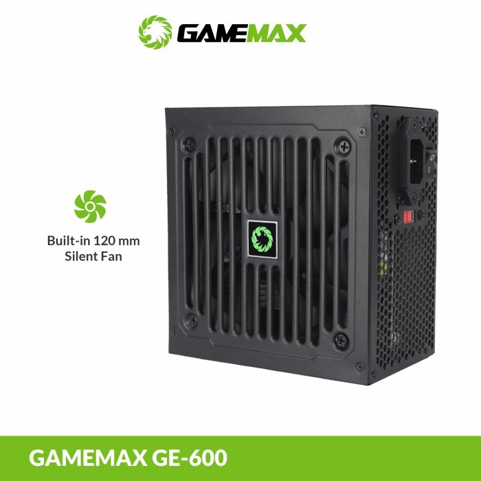 Gamemax GE-600 Value Gaming Power Supply 600W - PSU 600w GE600