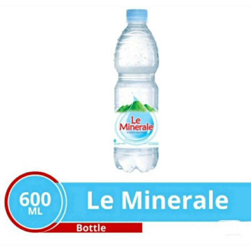 

Le Minerale Air Botol Mineral 600 ml Isi 24 Botol