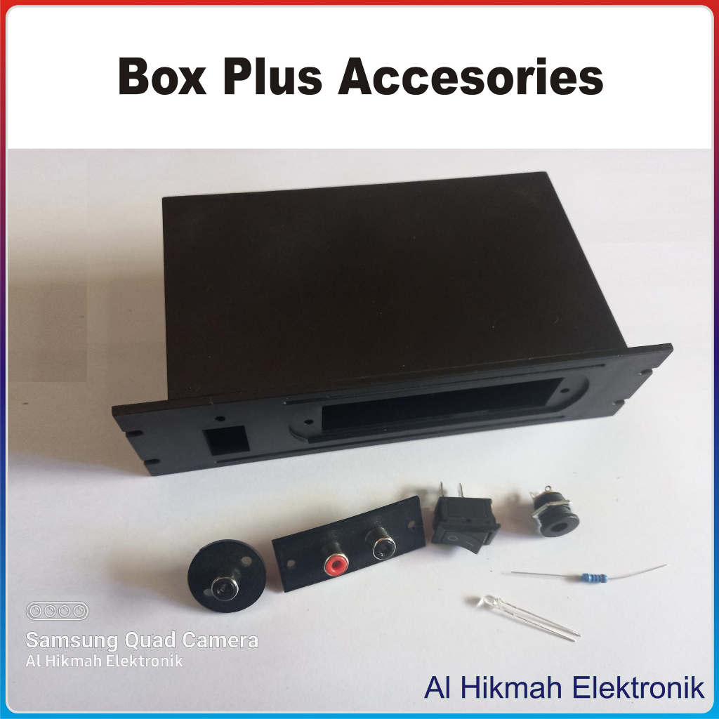 Box Mp3 Mp4 Mp5 Mini Lengkap Dengan Lubang Acc