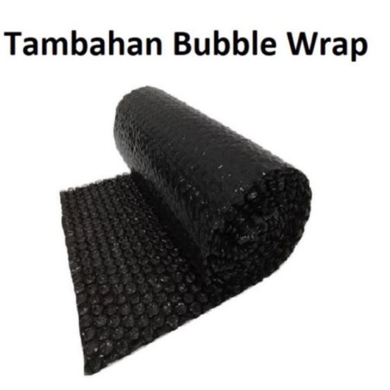 TAMBAHAN EXTRA BUBBLE PACKINGAN UNTUK PACKINGAN LEBIH TEBAL LEBIH AMAN