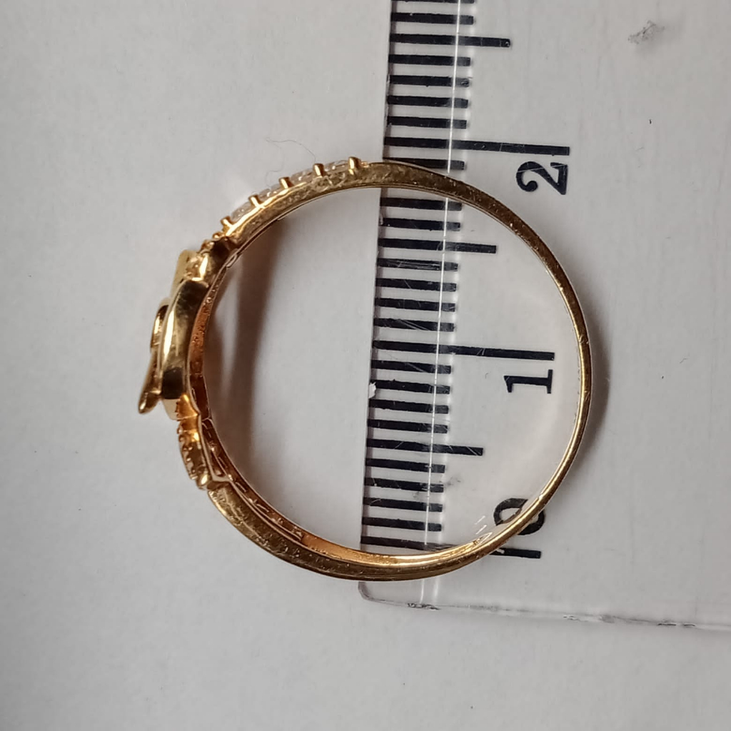 Cincin Emas 17K - 1.7 Gr Kadar 750 - 4776