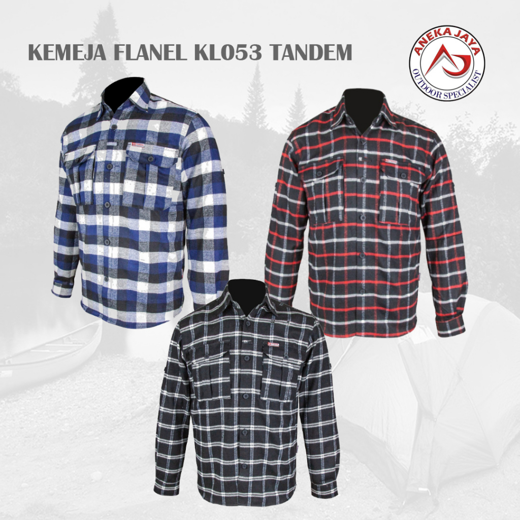 KEMEJA FLANEL TANDEM KL053