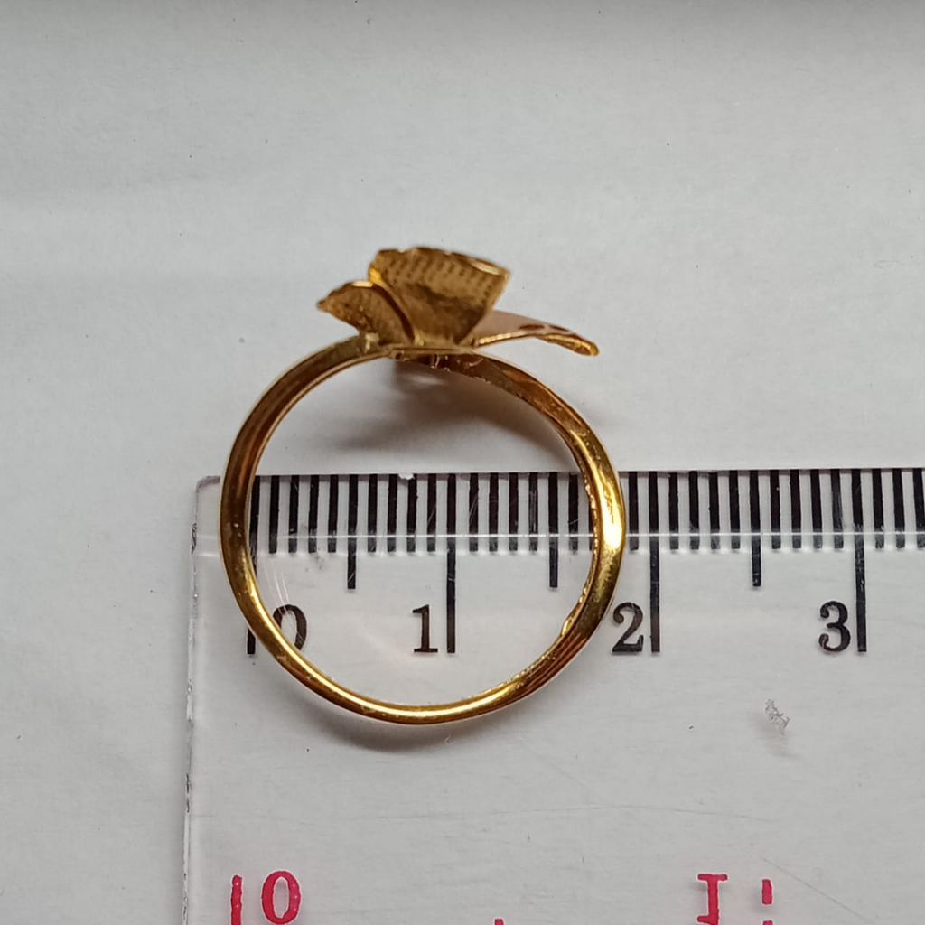 Cincin Emas 17K - 2.3 Gr Kadar 750 - 4786