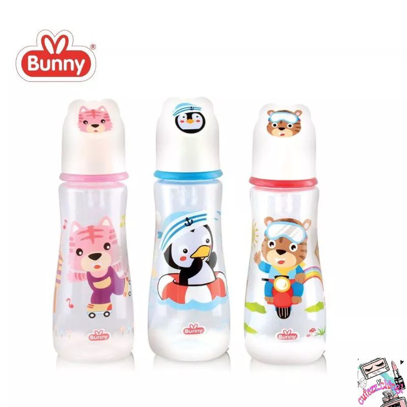 ☃️Cutezz_Ching1☃️LustyBunny Regular Feeding Bottle DB 2408-1208 | 125ml, 250ml