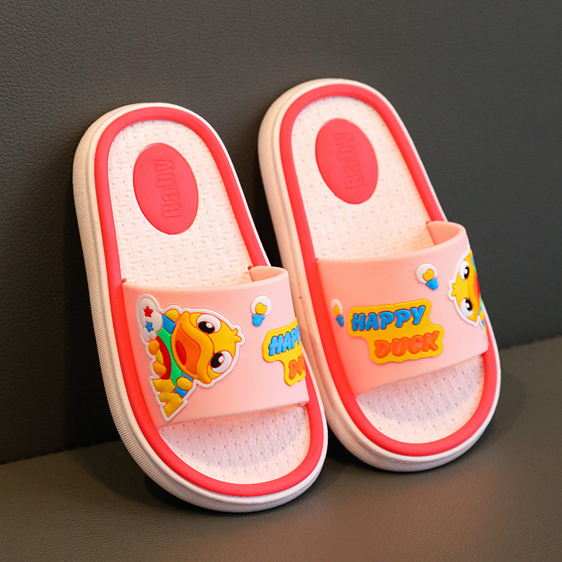 Sandal Anak karakter Duck Perempuan  Laki-Laki Eva Jelly Import Lembut | Eva Jelly | Sandal Karet An