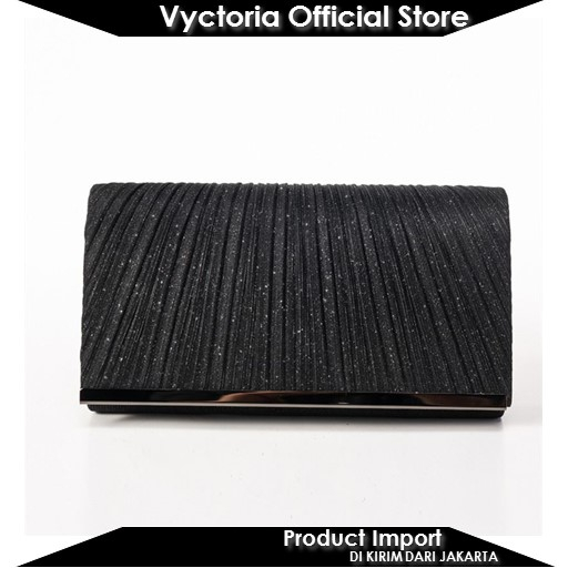 (COD) Vyctoria VOS605 Tas Dompet Clutch Pesta Wanita Cantik Elegan (Tali Rantai) GT1892 LT1966 JT605 EL5593 1892 1966 605 5593