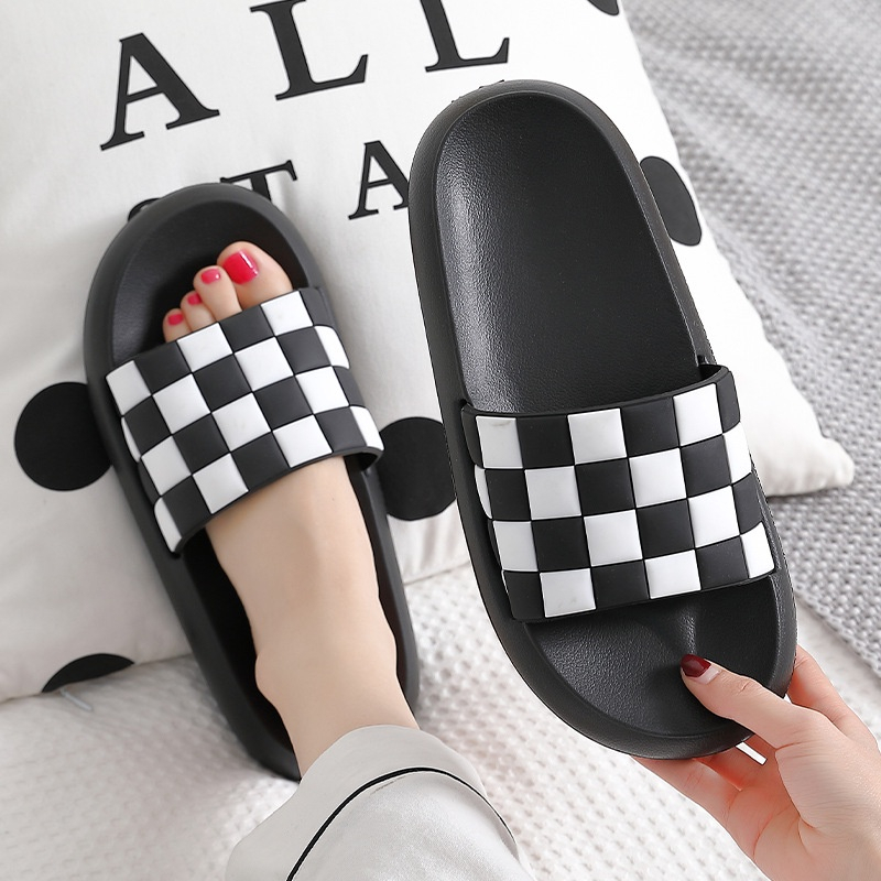 Free BOX Sandal Wanita Import Sandal Flat Shoes Slip On Wanita Import  Sandal Rumah Sandal Kasual Import NS789