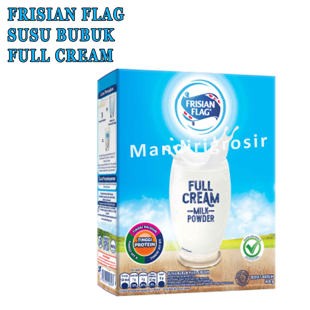 Susu Bubuk* Frisian Flag* Full Cream* 400gr