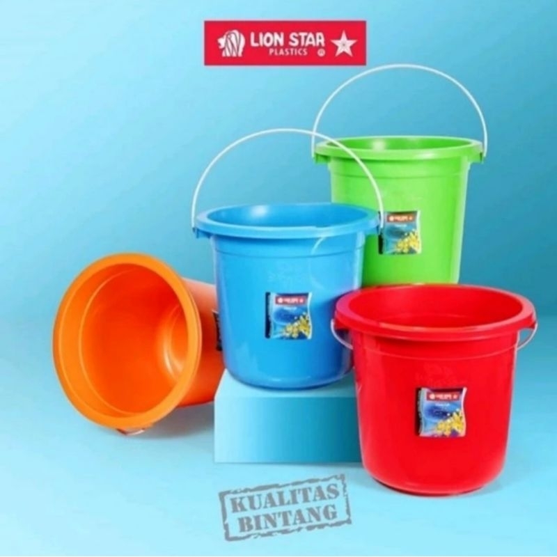 Ember lion star 3 gl (11 liter)/ember plastik tanpa tutup lion star