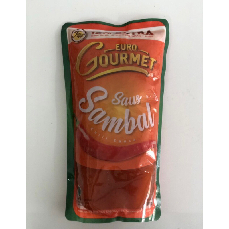 

Euro Gourmet Saus Sambal 1kg