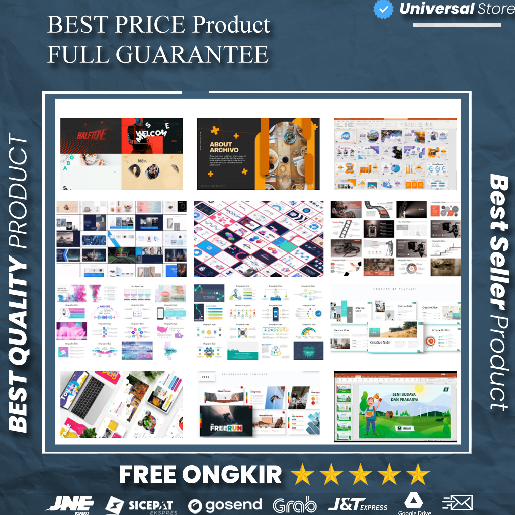 Koleksi 1.367+ Animasi Template Power Point Slide Animation Premium Slide Presentasi PPT