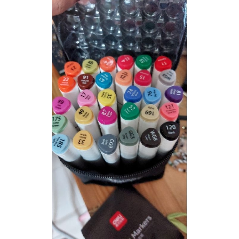 

Preloved Deli Marker Spidol