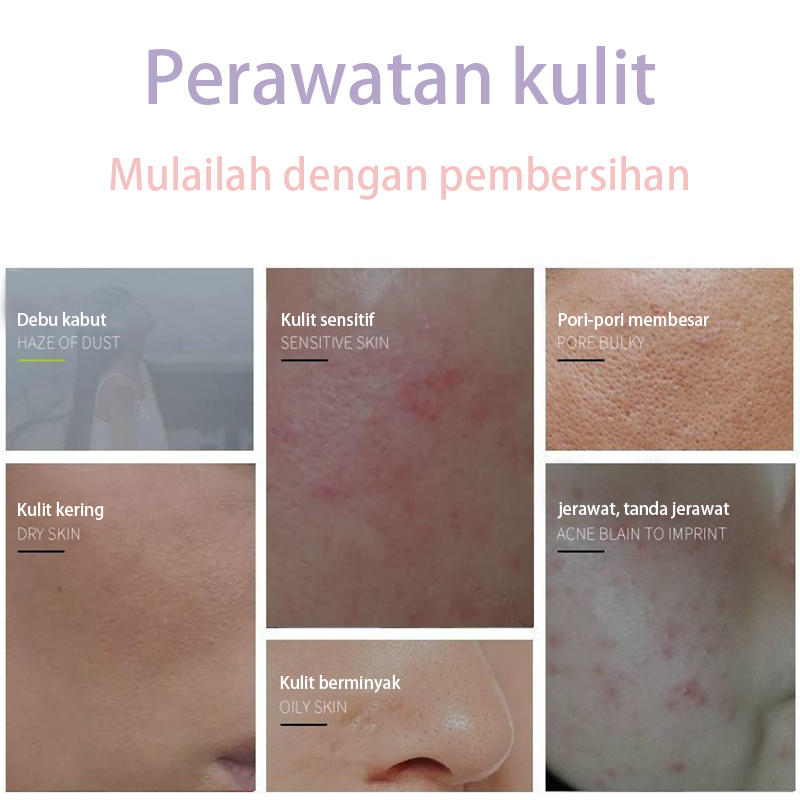 Amino Acid Ultra Gentle Cleansing Mousse 160ML Pembersih Wajah Facial Cleanser Sabun Muka Face Wash Foam Cleanser Mengencangkan pori-pori / mengelupas / memperbaiki warna kulit