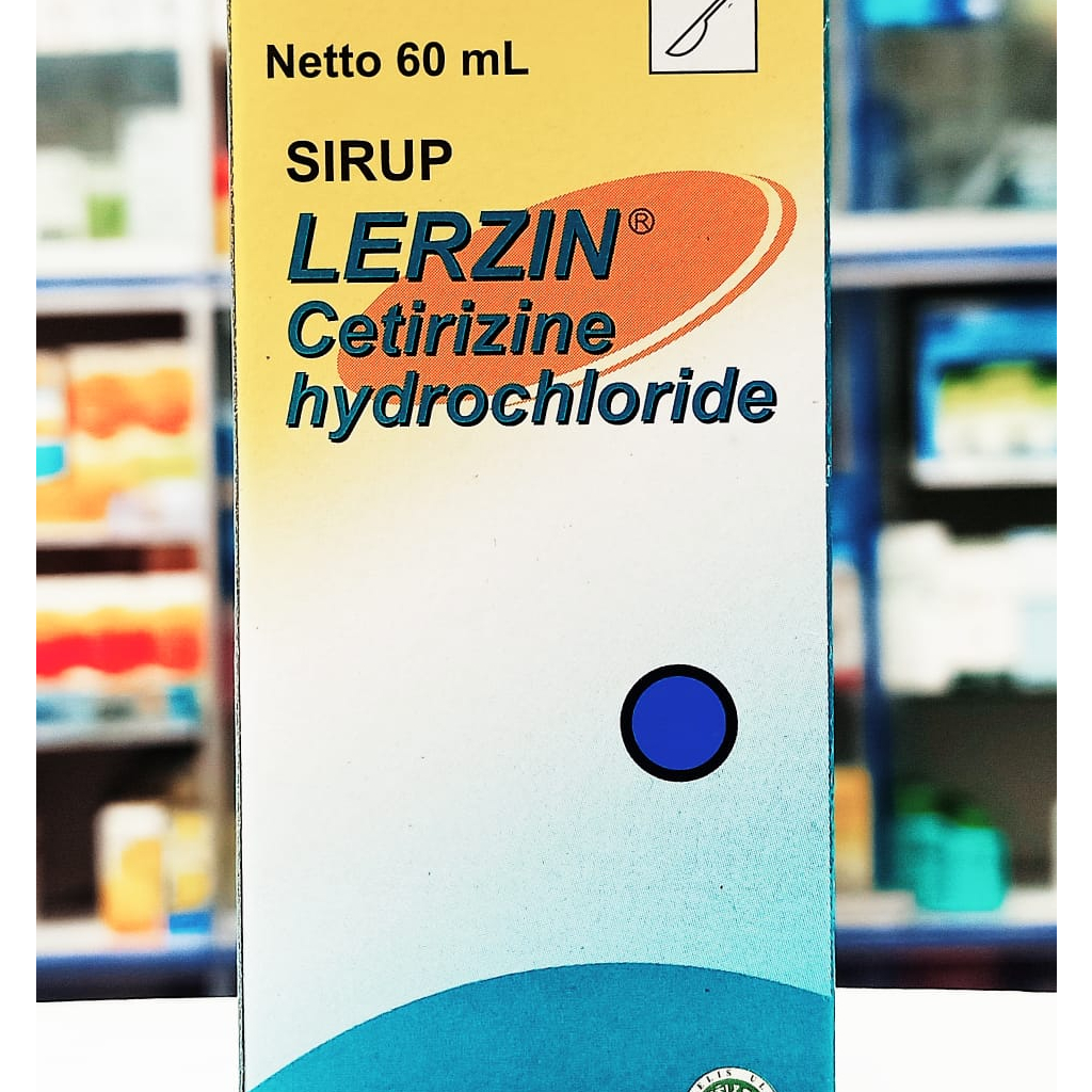 Lerzin Sirup 60ML - Obat Alergi/Biduran