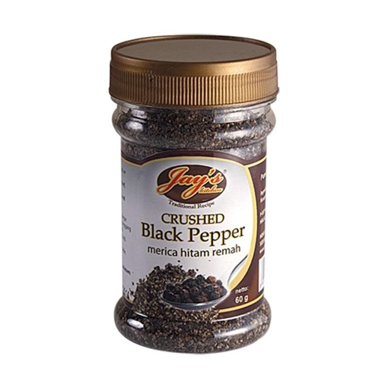 

Jay's Crushed Blackpepper | Berat Bersih 60gr