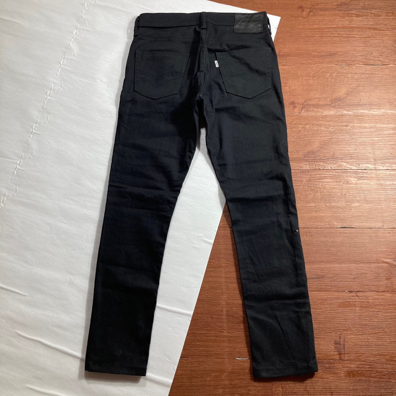 Levis Pants Black Selvedge 510 Second Original