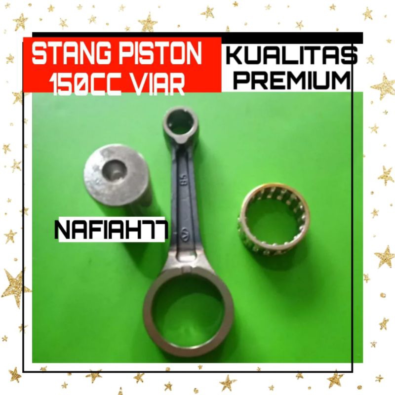 STANG SEHER KAISAR XP 150CC STANG PISTON SPAREPARTS MOTOR RODA TIGA VIAR KAISAR KTM