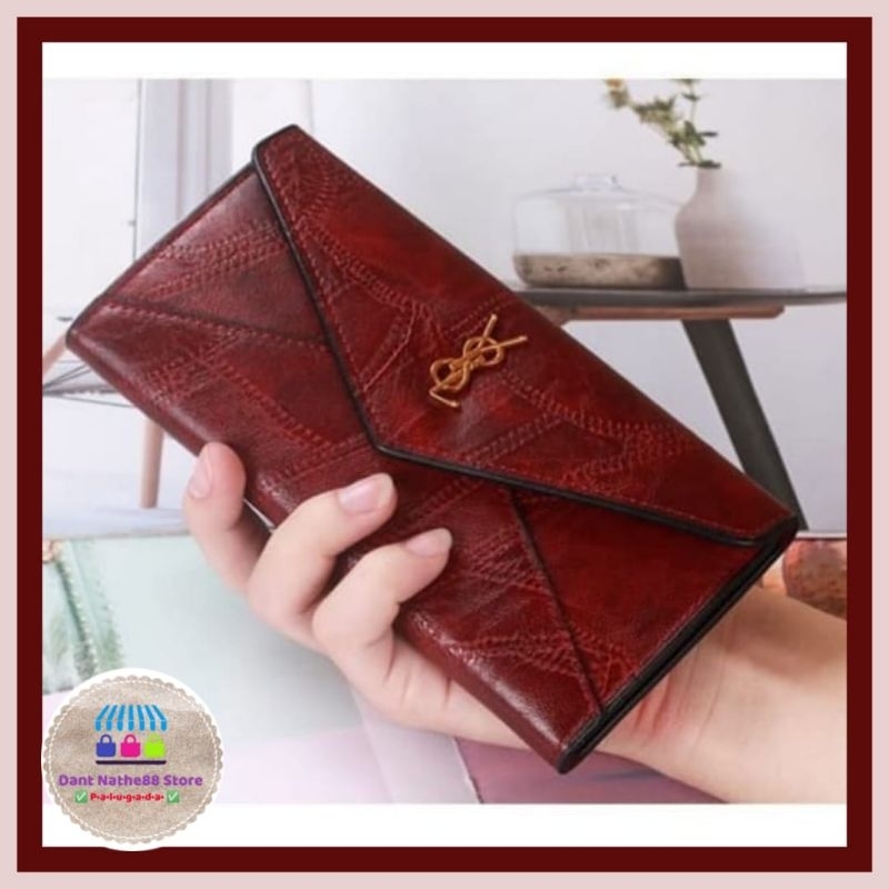 Dompet Lipat Wanita Dompet Panjang Women's Long Wallet Dompet Panjang Wanita Dompet Wanita