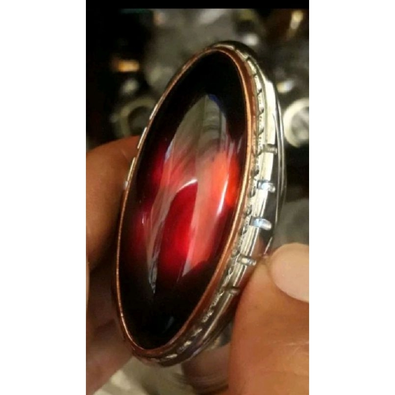 Natural Akik Yaman Wulung/Kecubung Api Super Jumbo