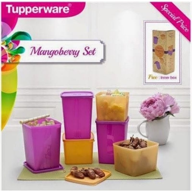 PROMO Tupperware Mangoberry Set | Toples Snack