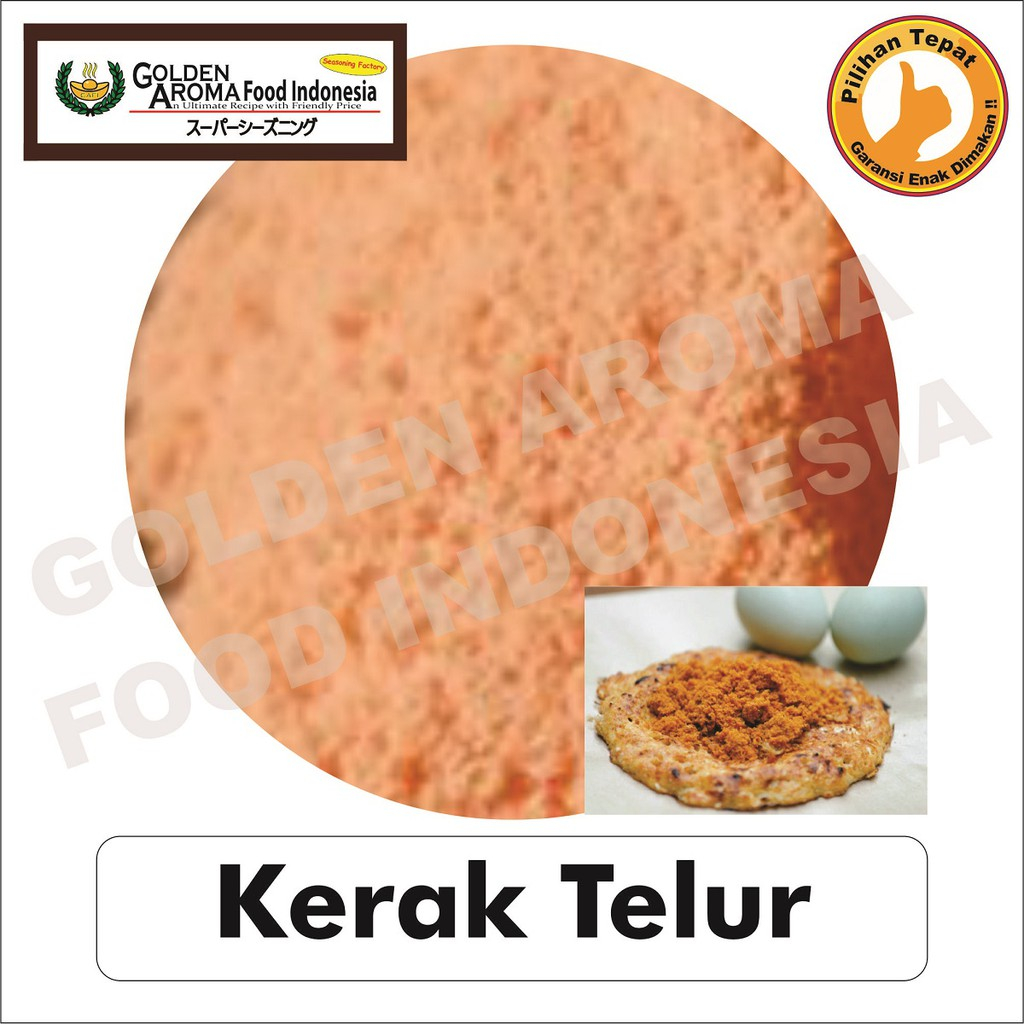

Bubuk Tabur Rasa Kerak Telur 100Gr Bumbu Masak Serbaguna Enak Murah Halal 1/4Kg Seasoning Powder