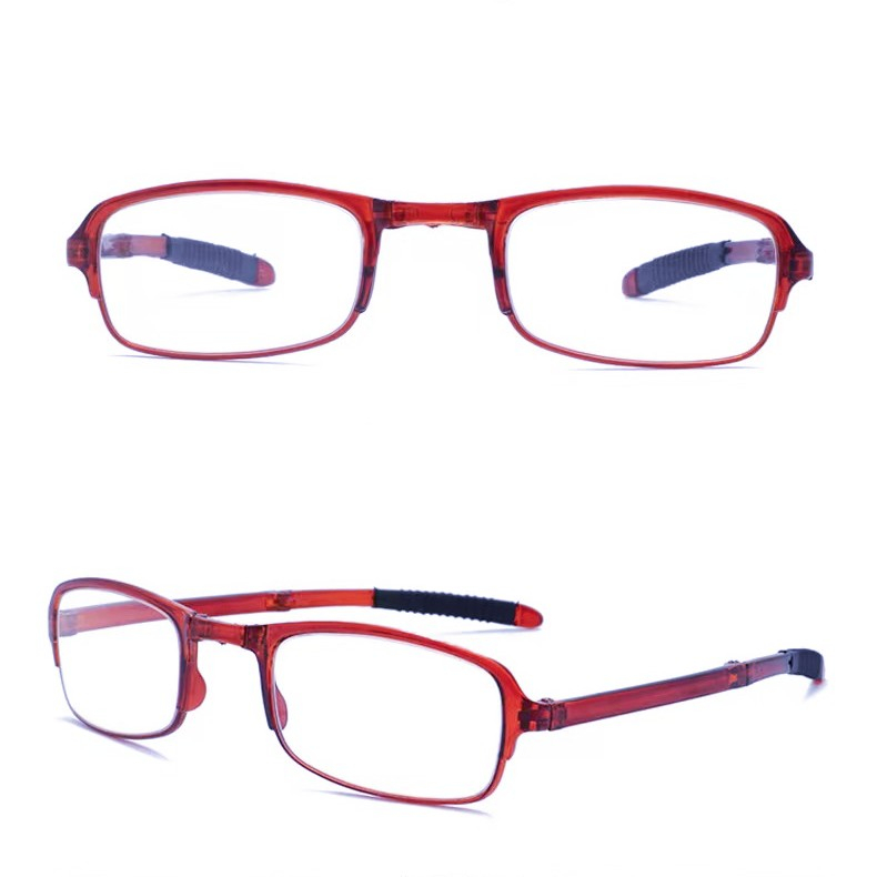 Kacamata Baca Lipat Lensa Plus Anti Radiasi+1.00 s/d+4.00 Kacamata Pria Folding Reading Glasses (Free Pocket)