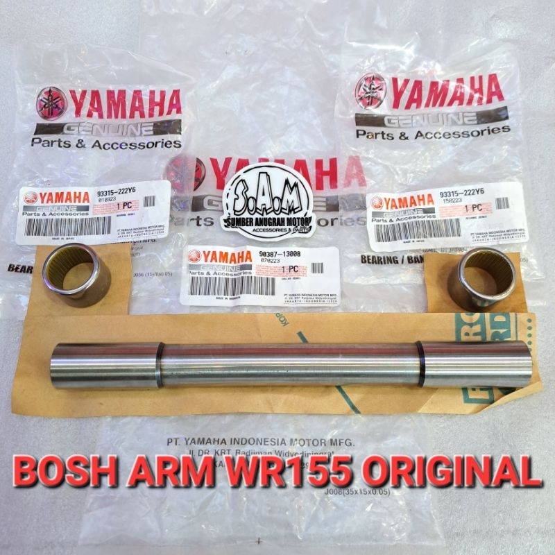 BOSH ARM WR WR155 ORIGINAL YAMAHA / Boshing Bearing Sasis Ori Ygp B3M