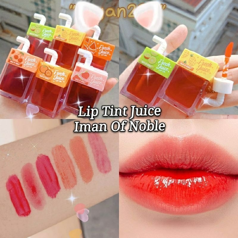 Liptint Waterproof Tahan Lama Fresh Juice Tint