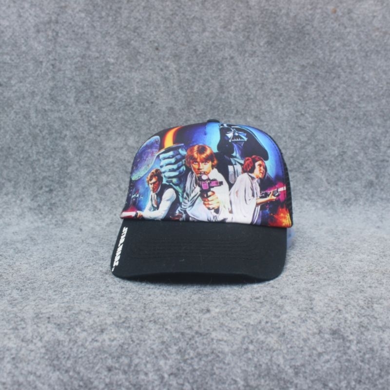 Topi Baseball Trucker Star Wars OSFA Adjustable Second Murah Original