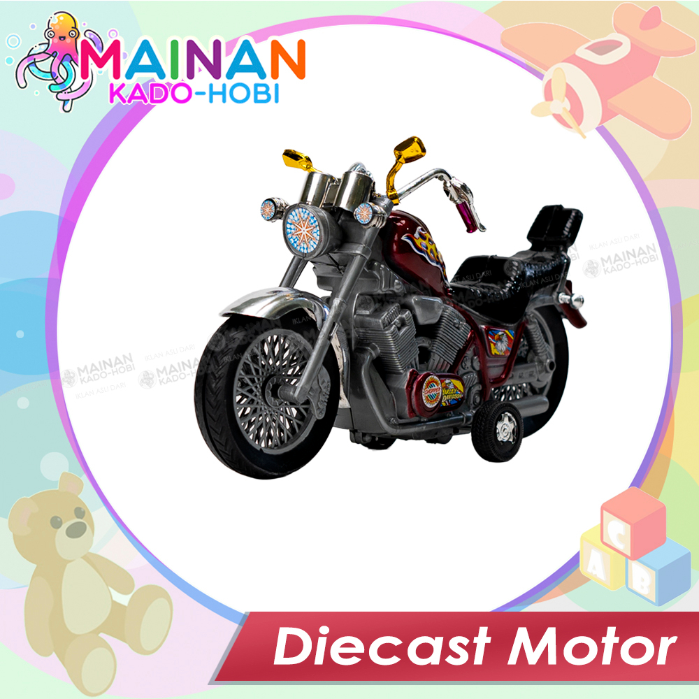 KADO ULANG TAHUN ANAK MAINAN MINIATUR DIECAST MOTOR BALAP MOTORCYCLE RACING